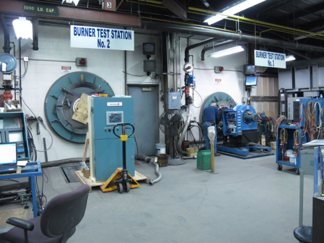 仟億達氮鍋爐改造、燃燒器燃燒試驗平臺